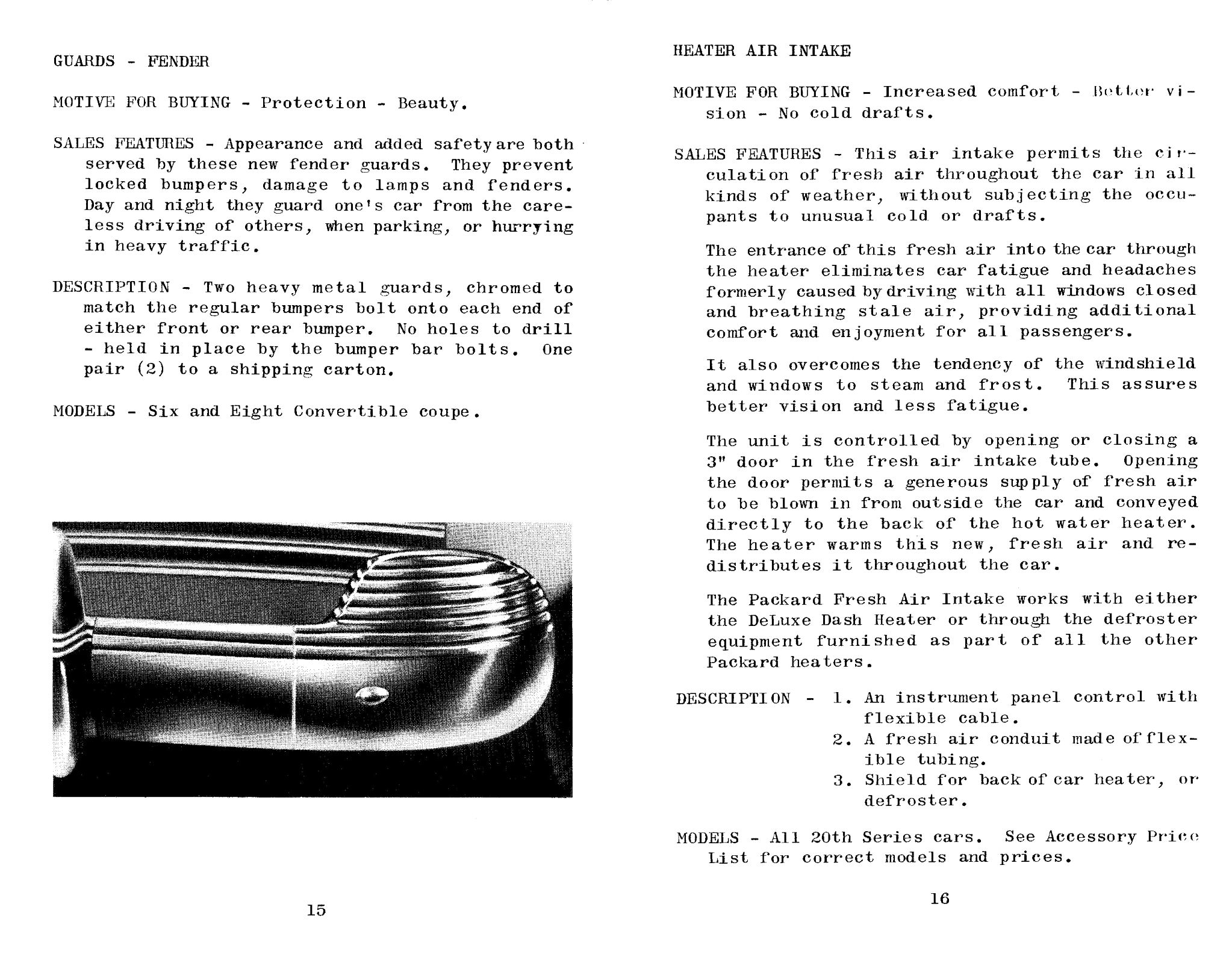 1942 Packard Accessory Data Book-15-16