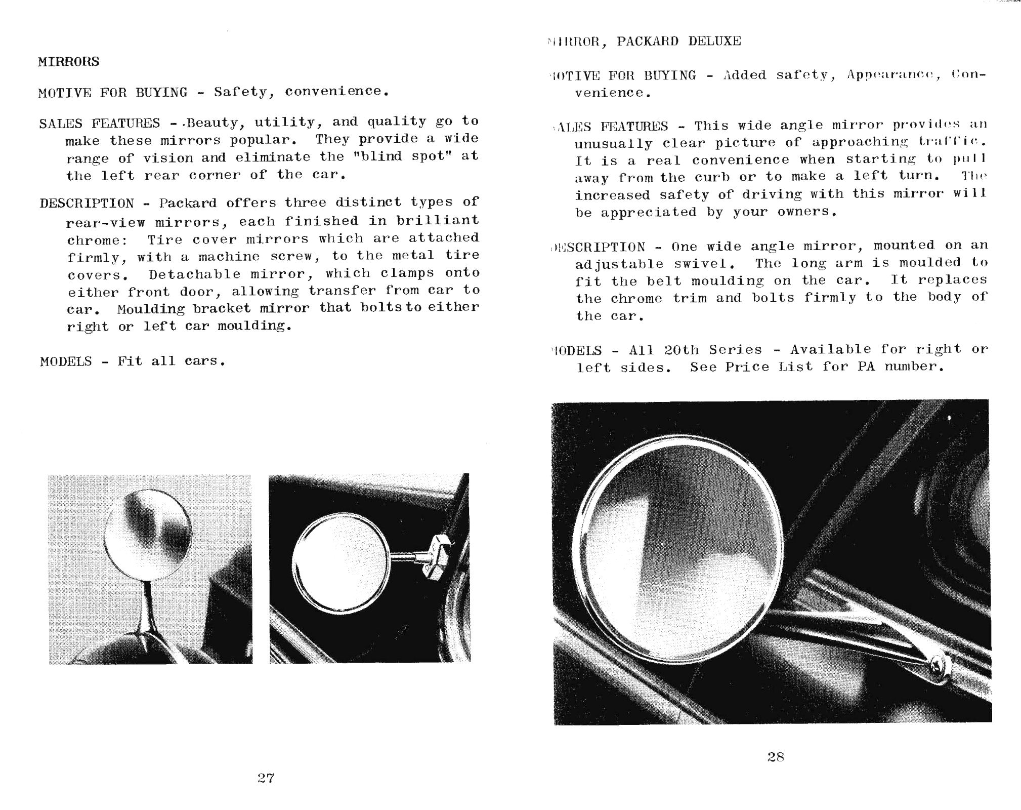 1942 Packard Accessory Data Book-27-28