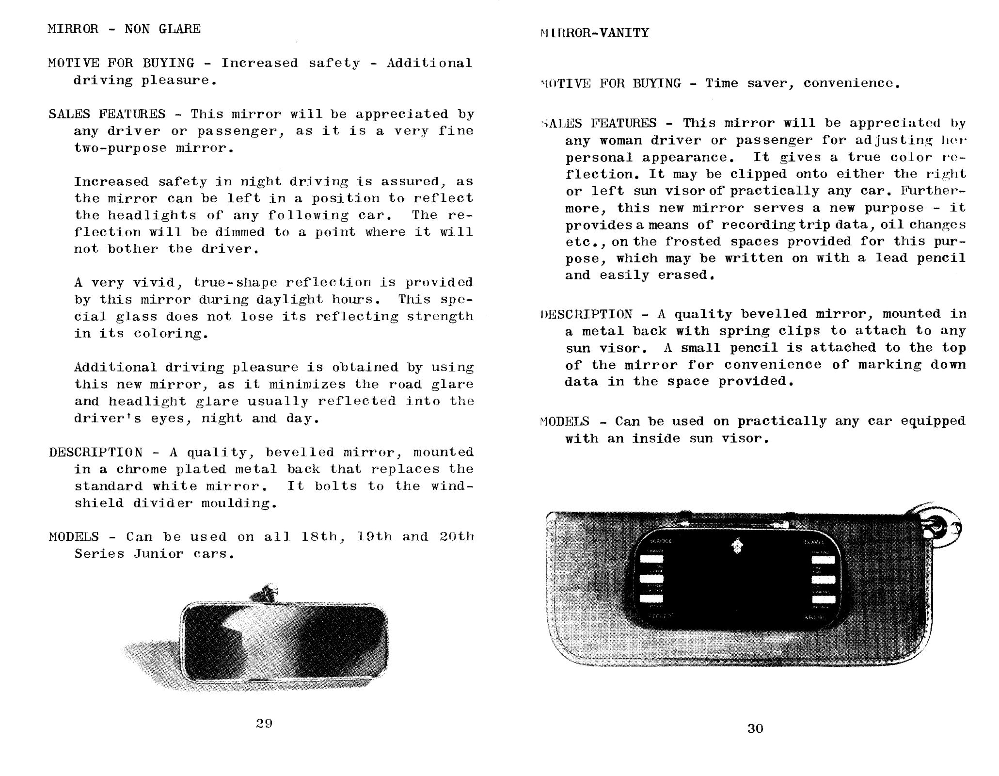 1942 Packard Accessory Data Book-29-30