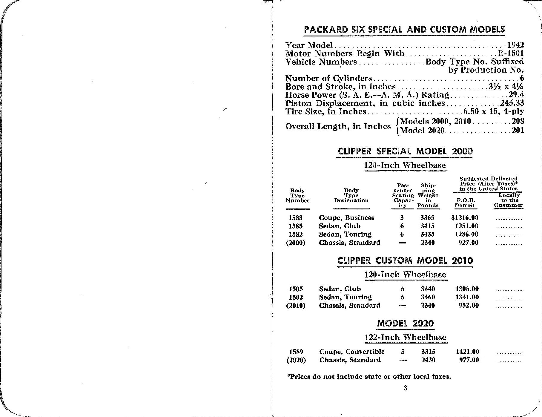 1942 Packard Car Info Booklet-02-03