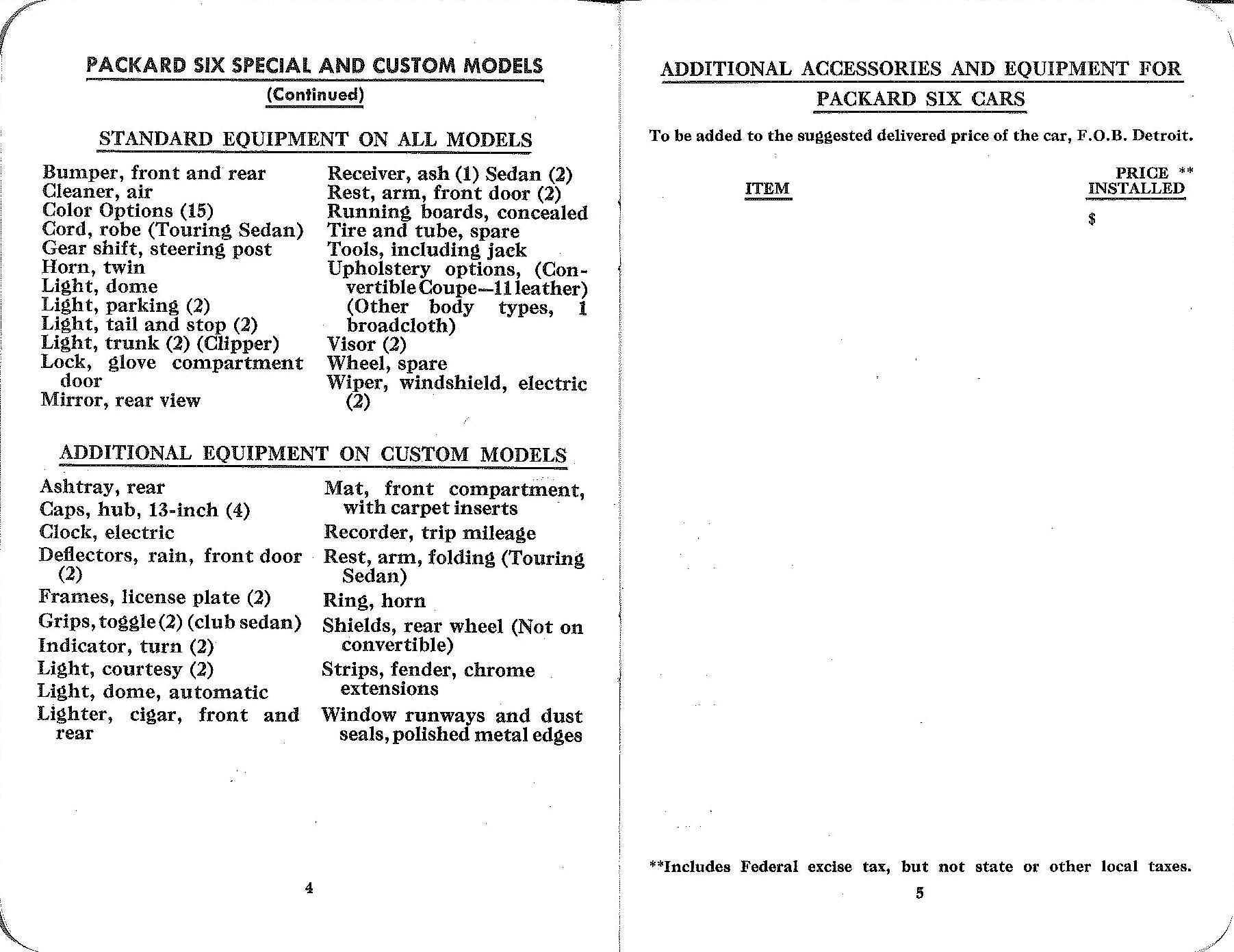 1942 Packard Car Info Booklet-04-05