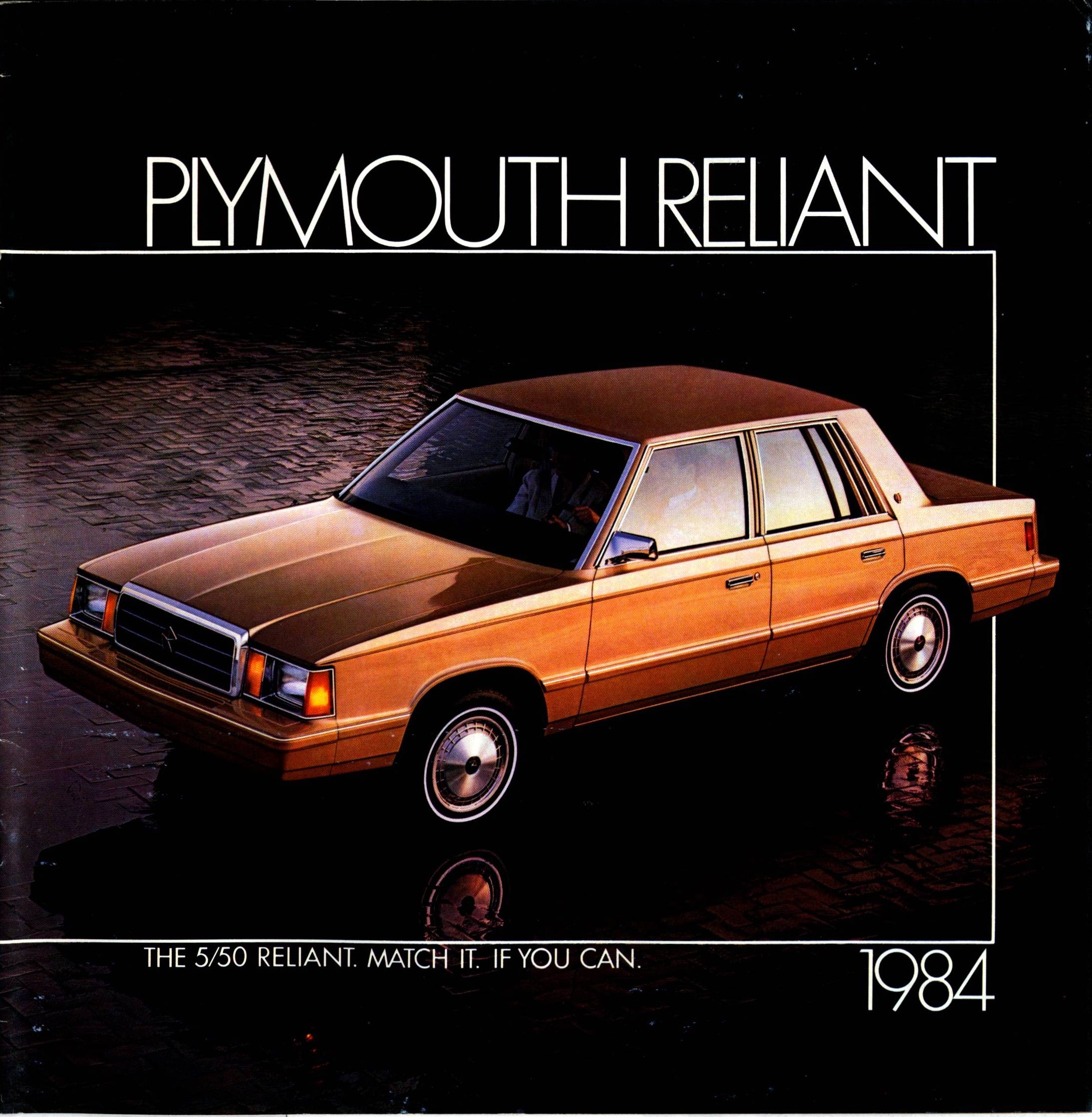 1984 Plymouth Reliant Brochure 01