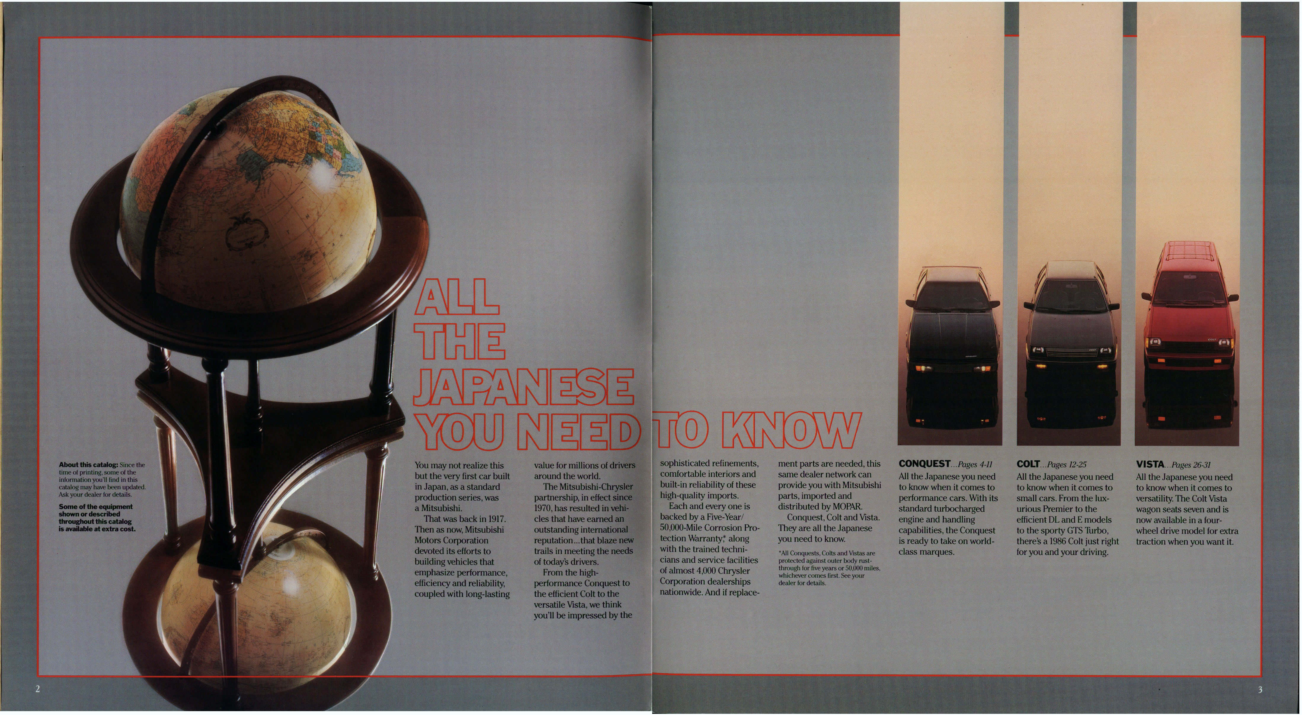 1986 Plymouth Imports Prestige Brochure 02-03