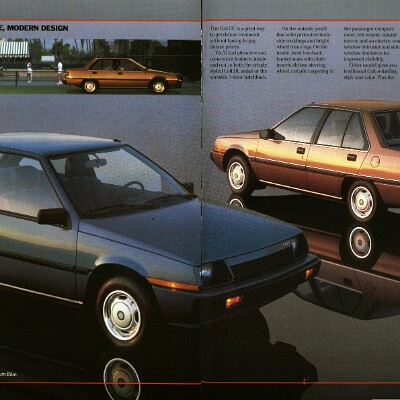 1986 Plymouth Imports Prestige Brochure 18-19