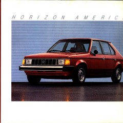 1987 Plymouth Horizon America Brochure 01