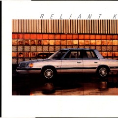 1987 Plymouth Reliant K Brochure 01