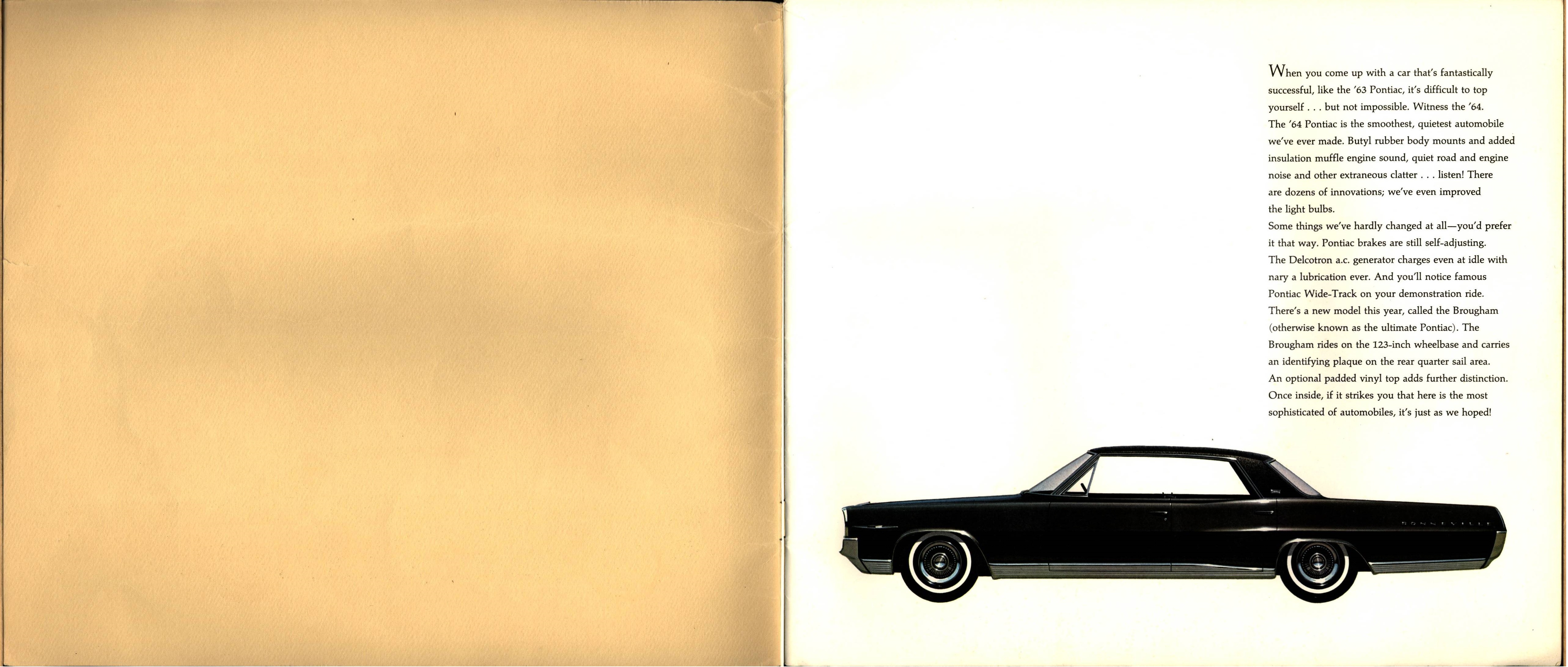 1964 Pontiac Full Size Prestige Brochure 00a-01