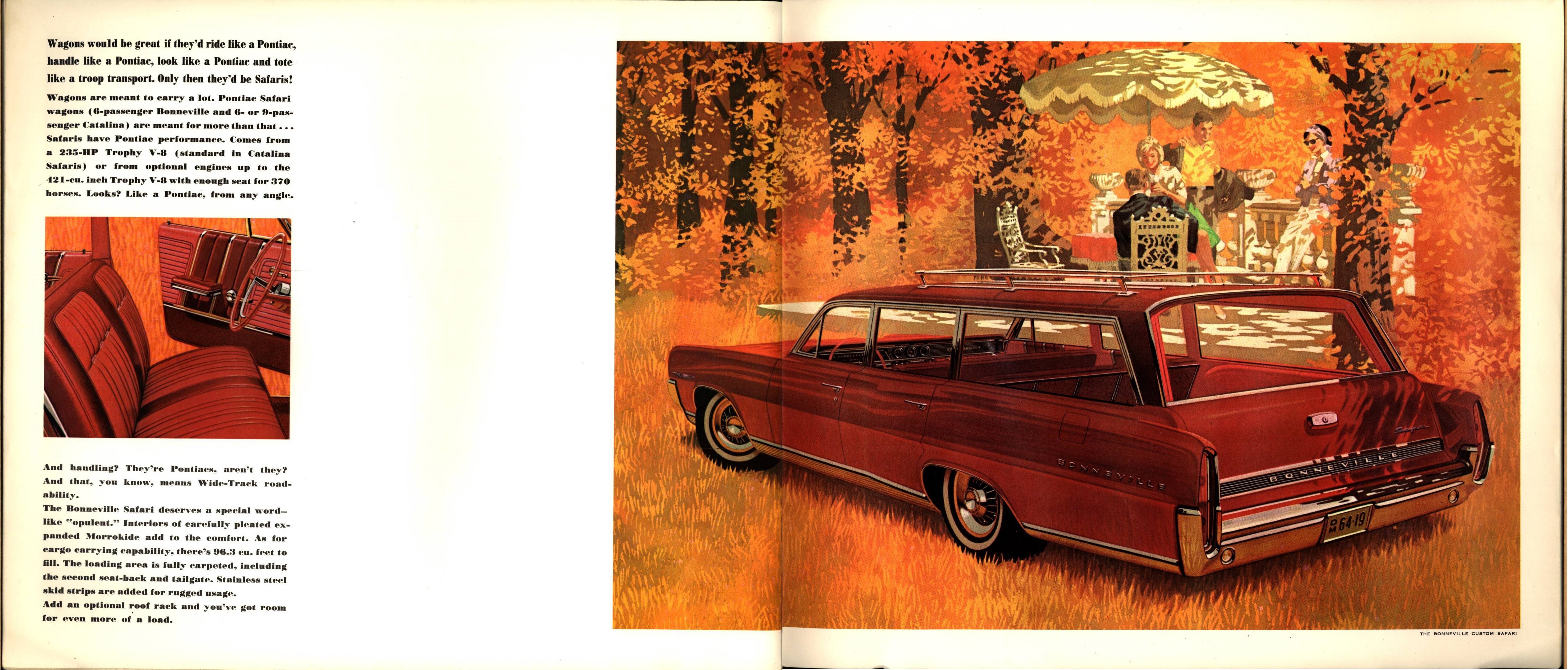 1964 Pontiac Full Size Prestige Brochure 16-17