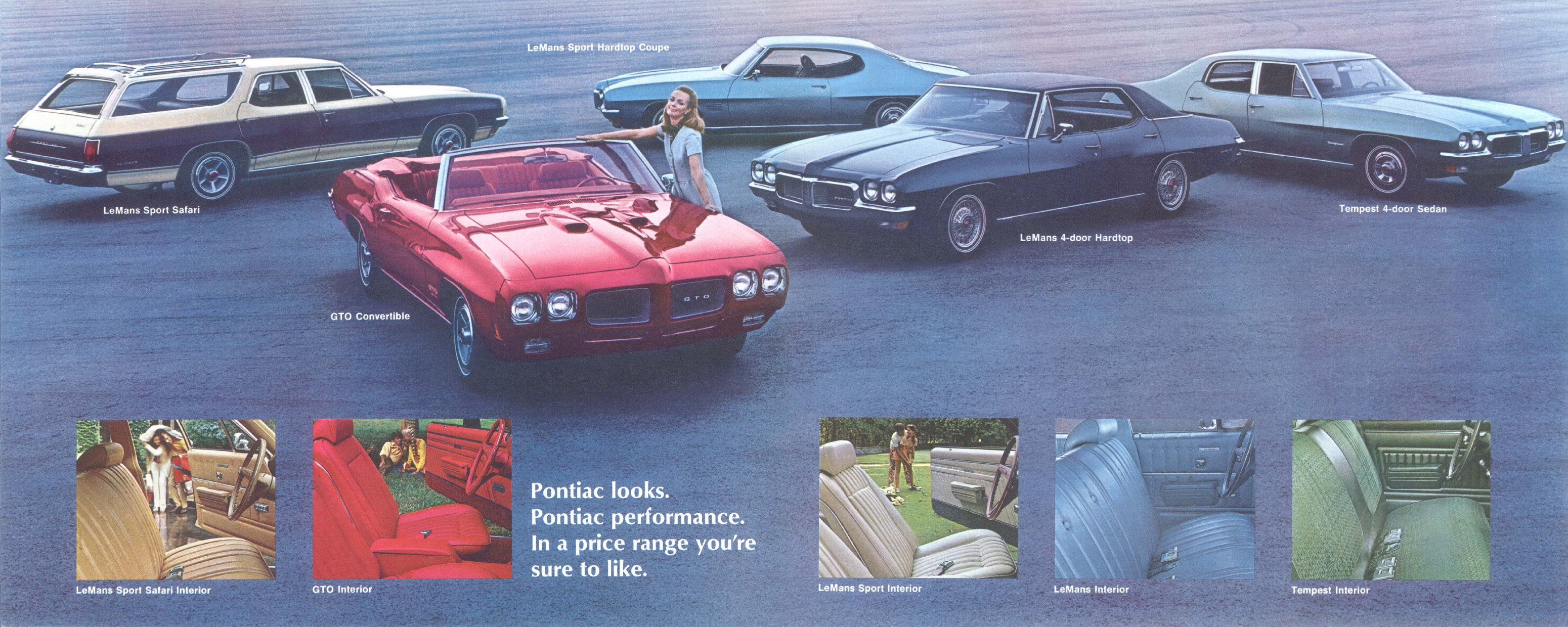 1970 Pontiac Full Line Mailer 10-11