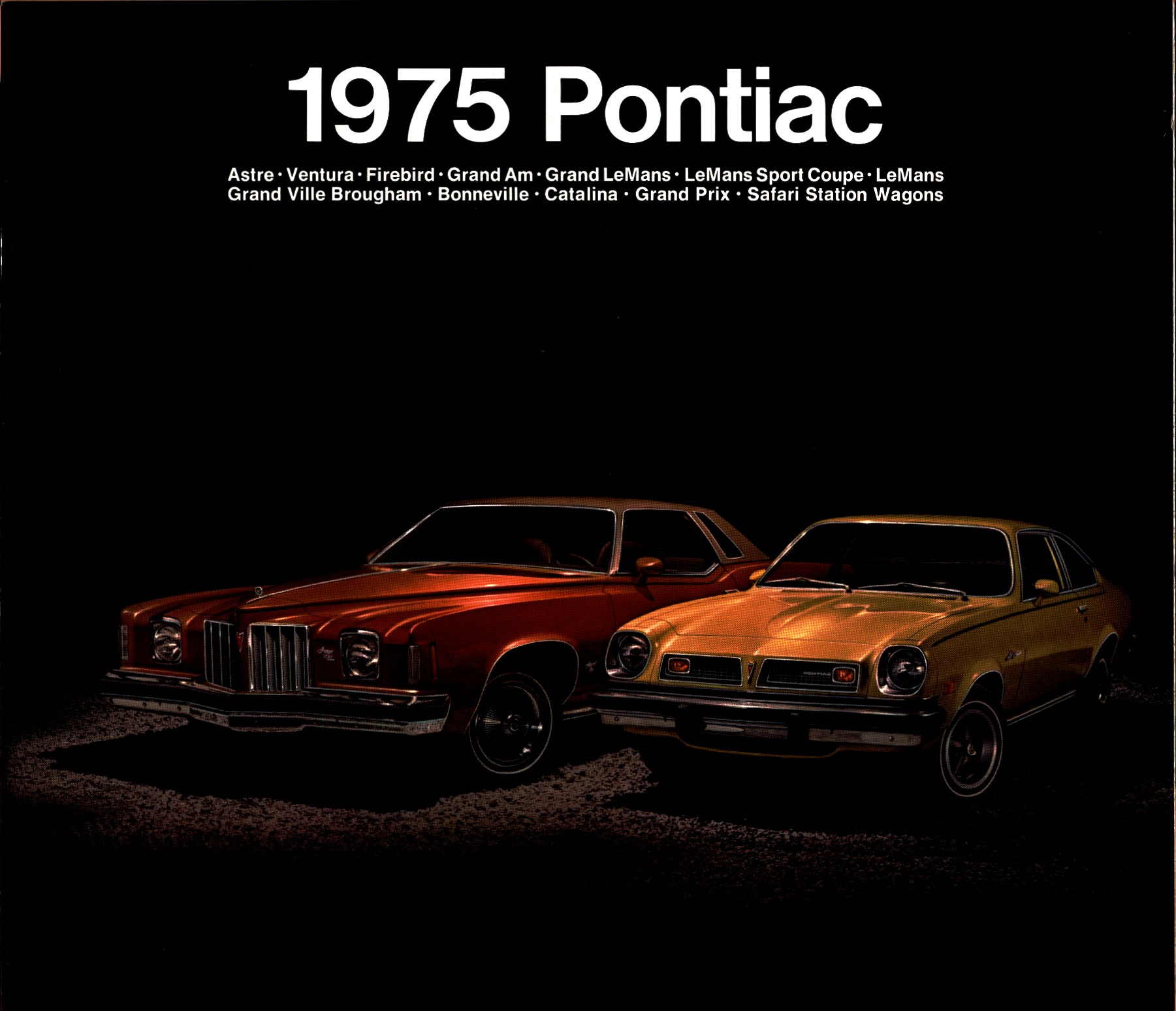 1975 Pontiac Full Line Prestige Brochure 01