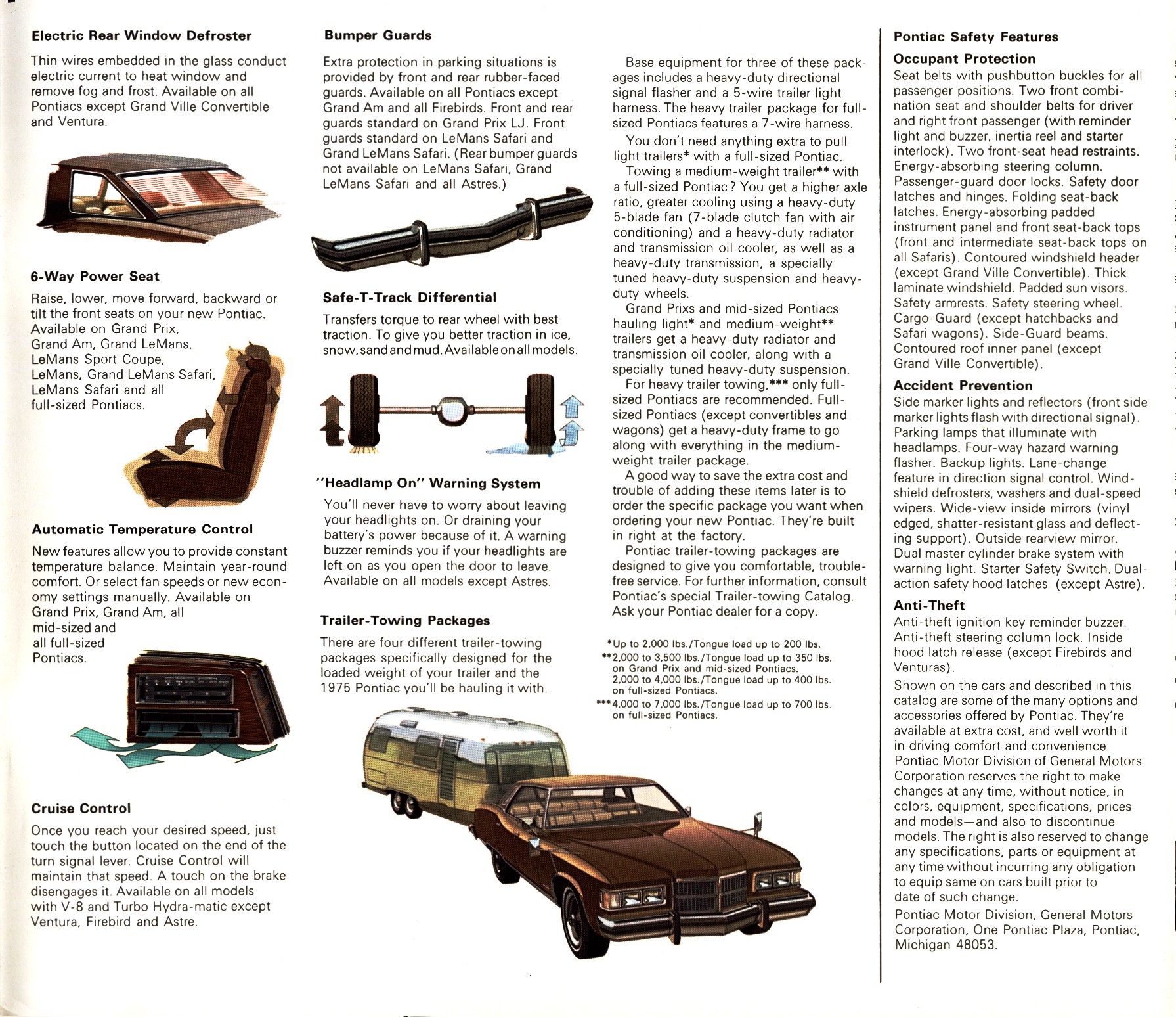 1975 Pontiac Full Line Prestige Brochure 31