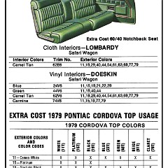 1979 Pontiac Colors & Interiors-26