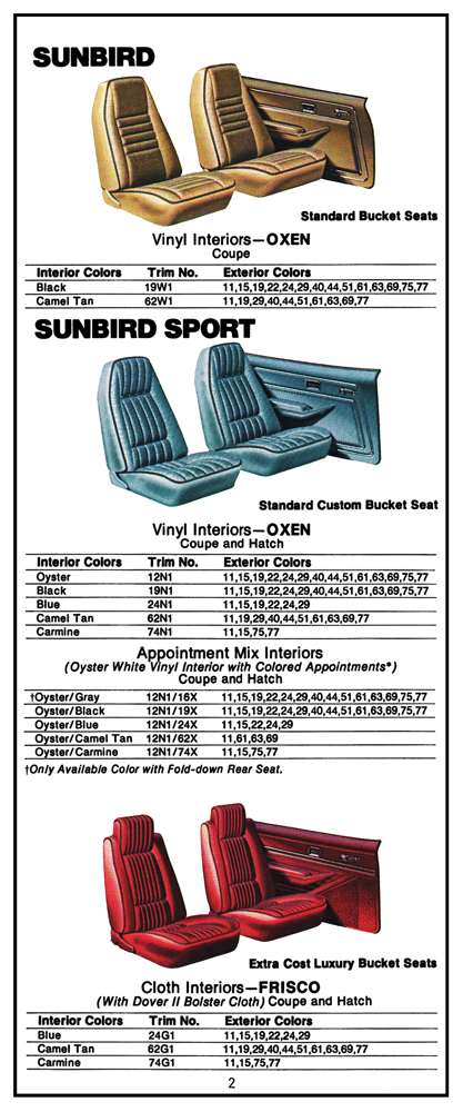 1979 Pontiac Colors & Interiors-02