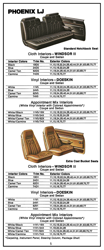 1979 Pontiac Colors & Interiors-05