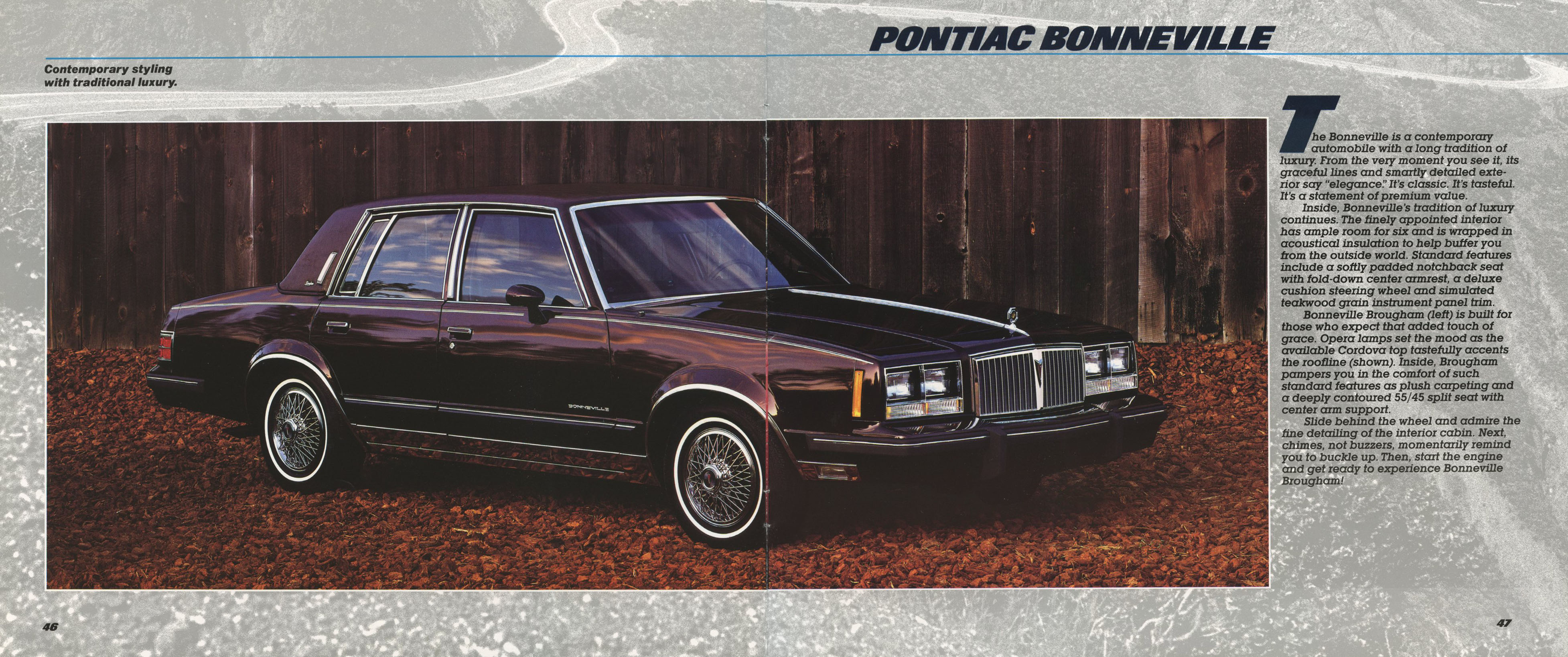 1985 Pontiac Full Line Prestige-46-47