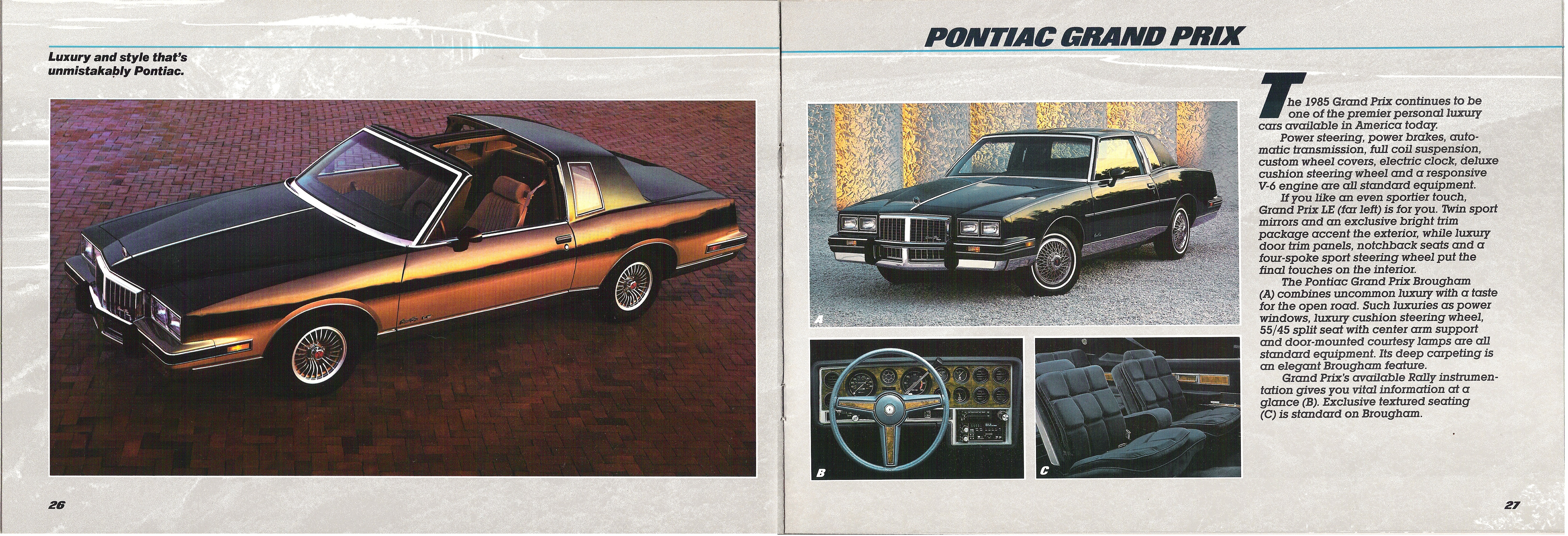 1985 Pontiac Full Line 26-27