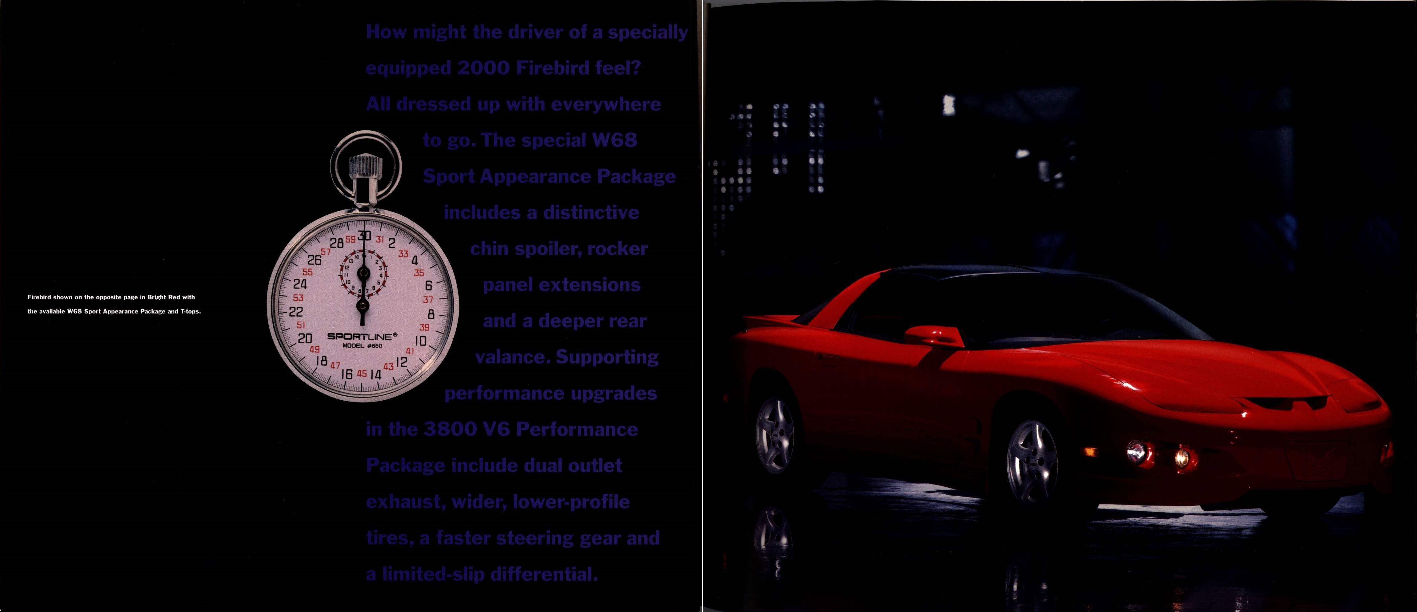 2000 Pontiac Firebird Brochure 20-21