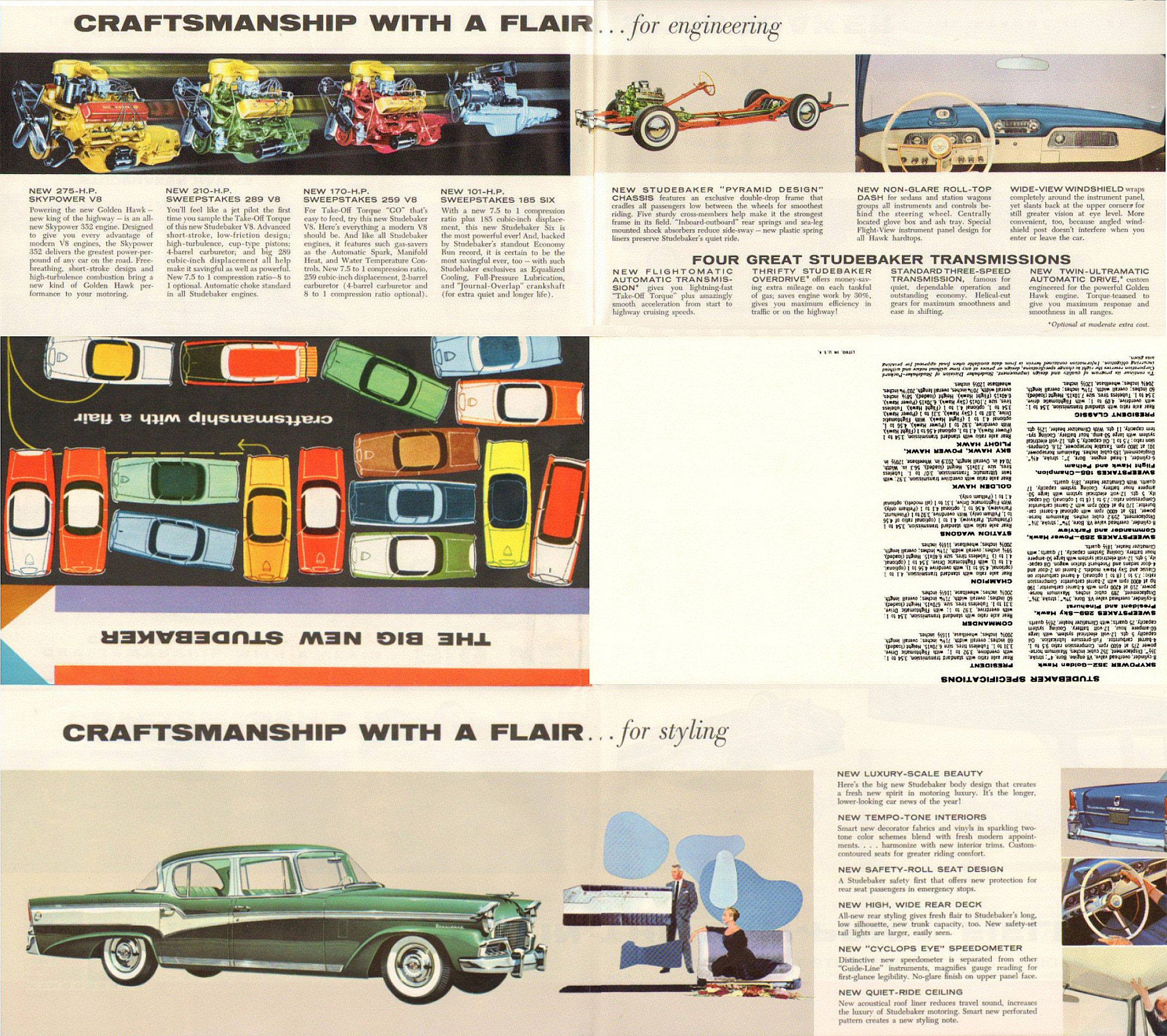 1956_Studebaker_Full_Line_Foldout-Side_A