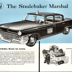 1958 Studebaker Marshal Data Sheet