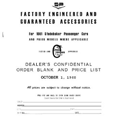 1961_Studebaker_Accessories _Price_List