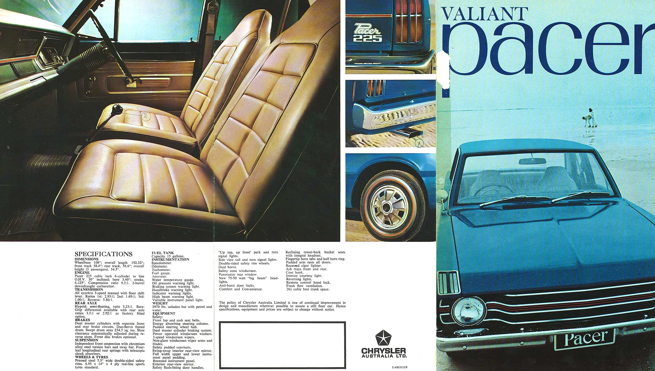 1969 Valiant VF Pacer - Australia page_01_05_06